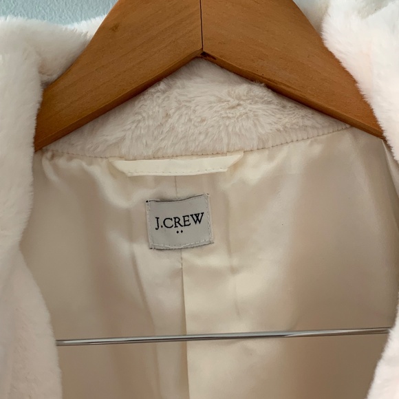 Jcrew Factory Faux Fur coat - Picture 7 of 9